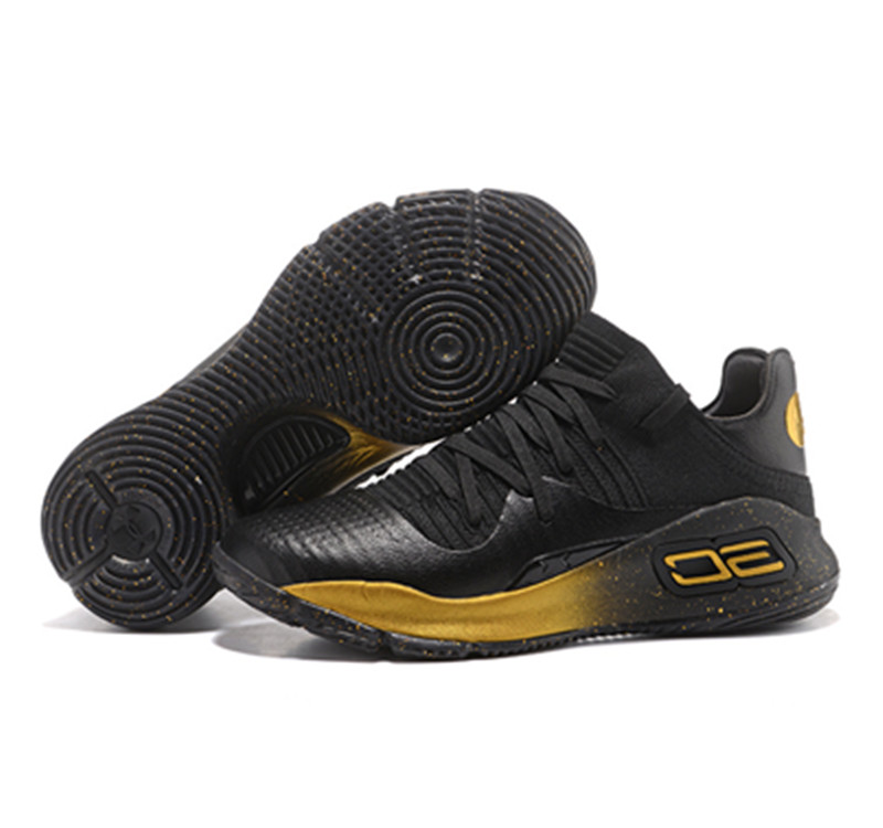 Stephen Curry 4 Low black gold